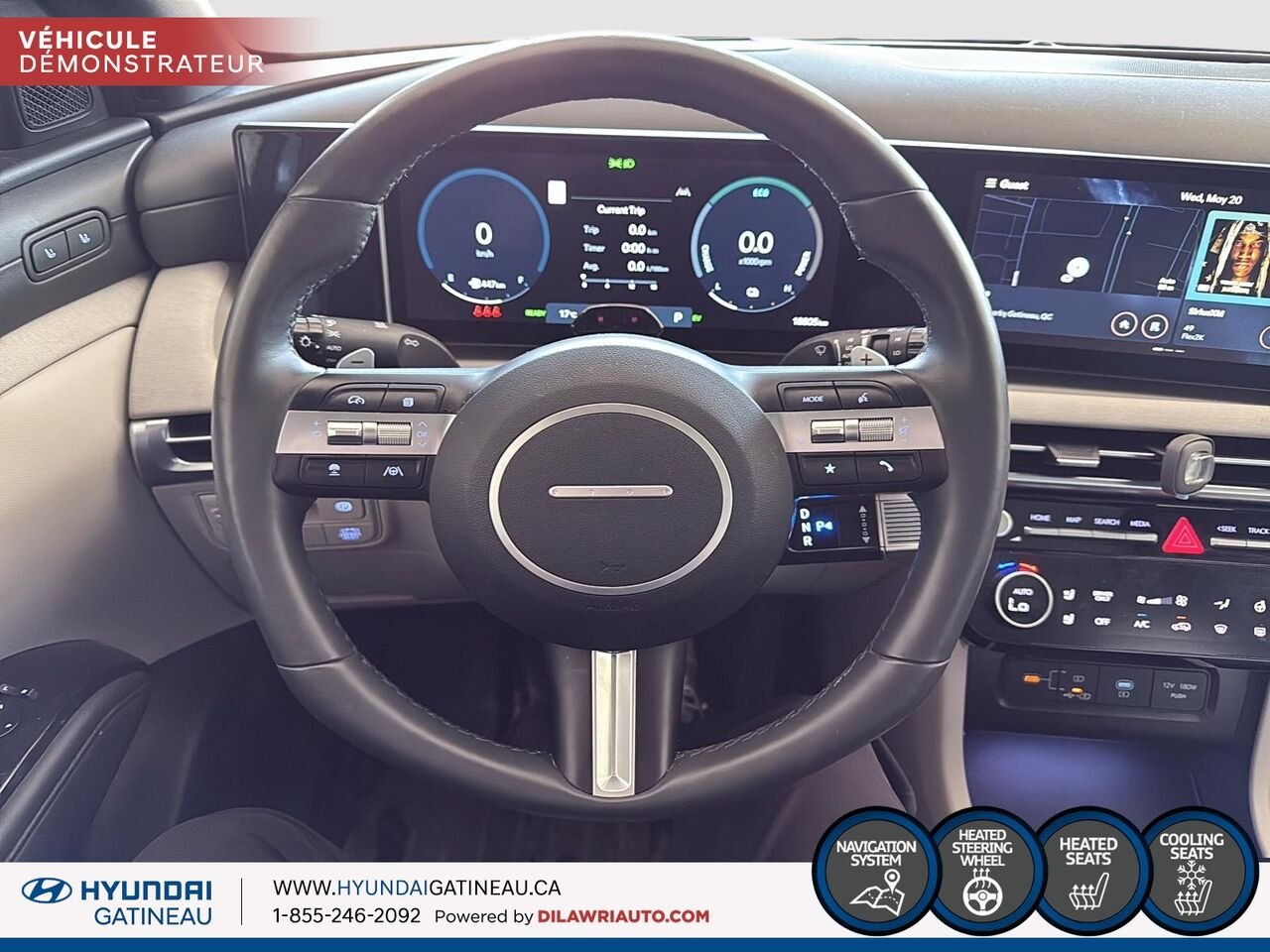 2025 HYUNDAI Tucson Hybrid Amazon Grey Gatineau - photo #10