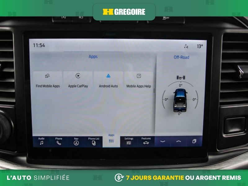 Ford F150 PA820448 | XL cabine SuperCrew 4RM caisse de 5,5 pi 2022 Blanc Laval - photo #21
