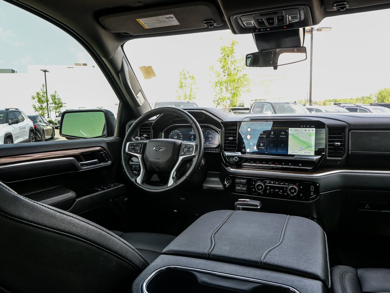 2025 Chevrolet Silverado 1500 4WD Crew Cab 147 LT Trail Boss Black Sherwood Park - photo #30