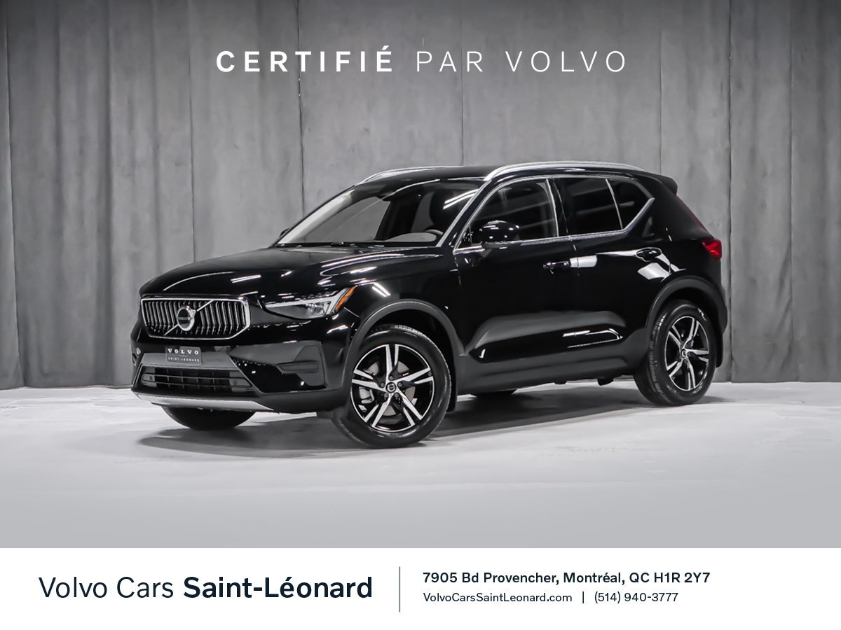Volvo XC40 B5 CORE BRIGHT CLIMATE 2025 Noir Montréal - photo #0