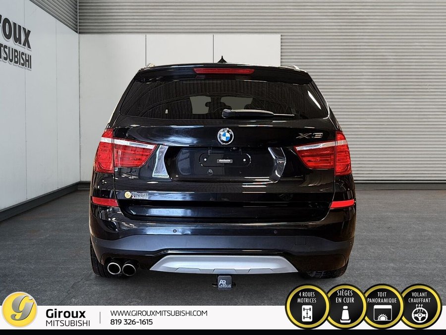 BMW X3 XDRIVE28I xDrive28i 4 portes TI 2017 Noir