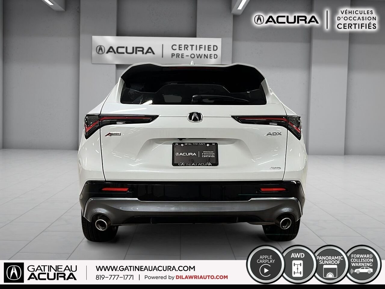 Acura ADX A-Spec AWD 2025 Blanc Gatineau - photo #17