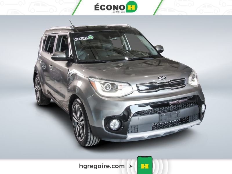 Kia Soul 730628 | EX+ AUTO A/C GR ELECT MAGS CAMERA BLUETOOTH 2018 Gris Laval - photo #0