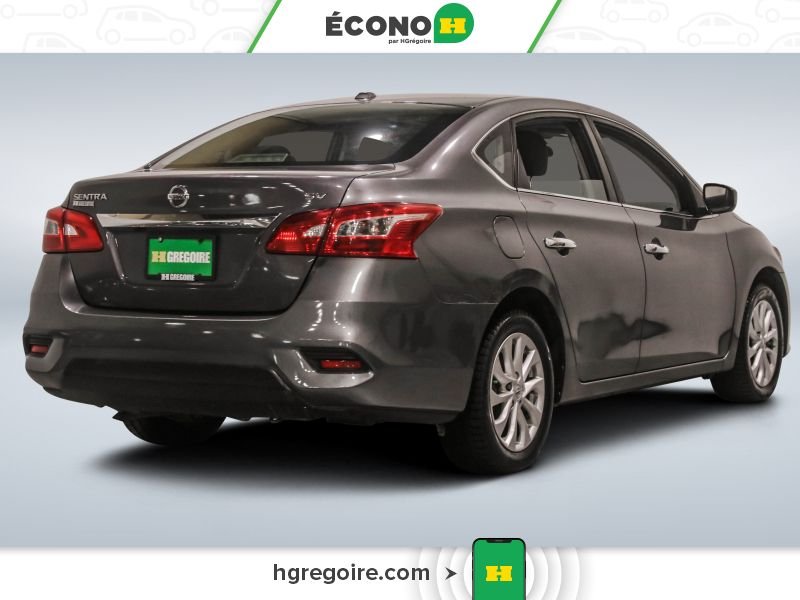 Nissan Sentra 821278 | SV AUTO A/C TOIT GR ELECT MAGS CAM RECUL BLUETOOTH 2018 Gris Laval - photo #7