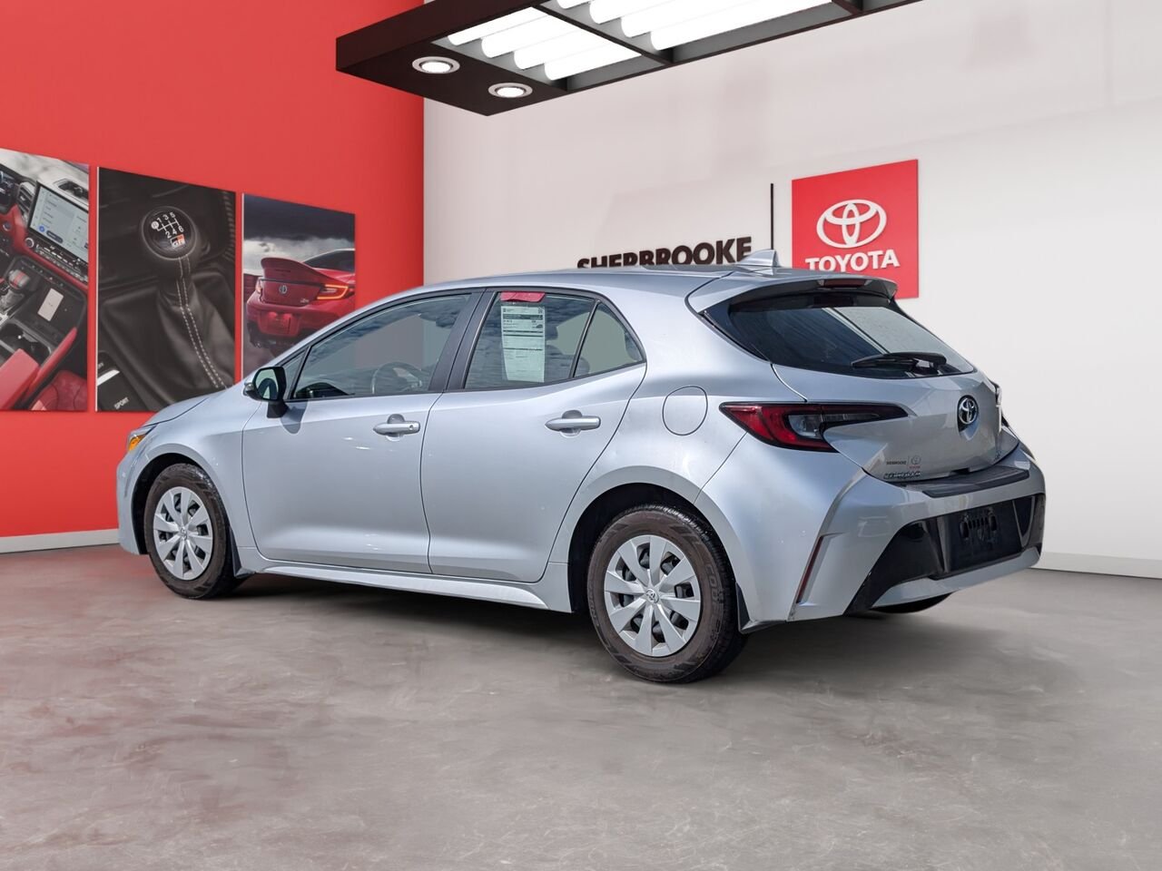 2023 Toyota Corolla Hatchback JTNK4MBE5P3203614 Grey Sherbrooke - photo #1