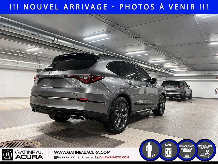 Acura MDX *** UN PROPRIO + CLEAN CARFAX *** 2023 Gris