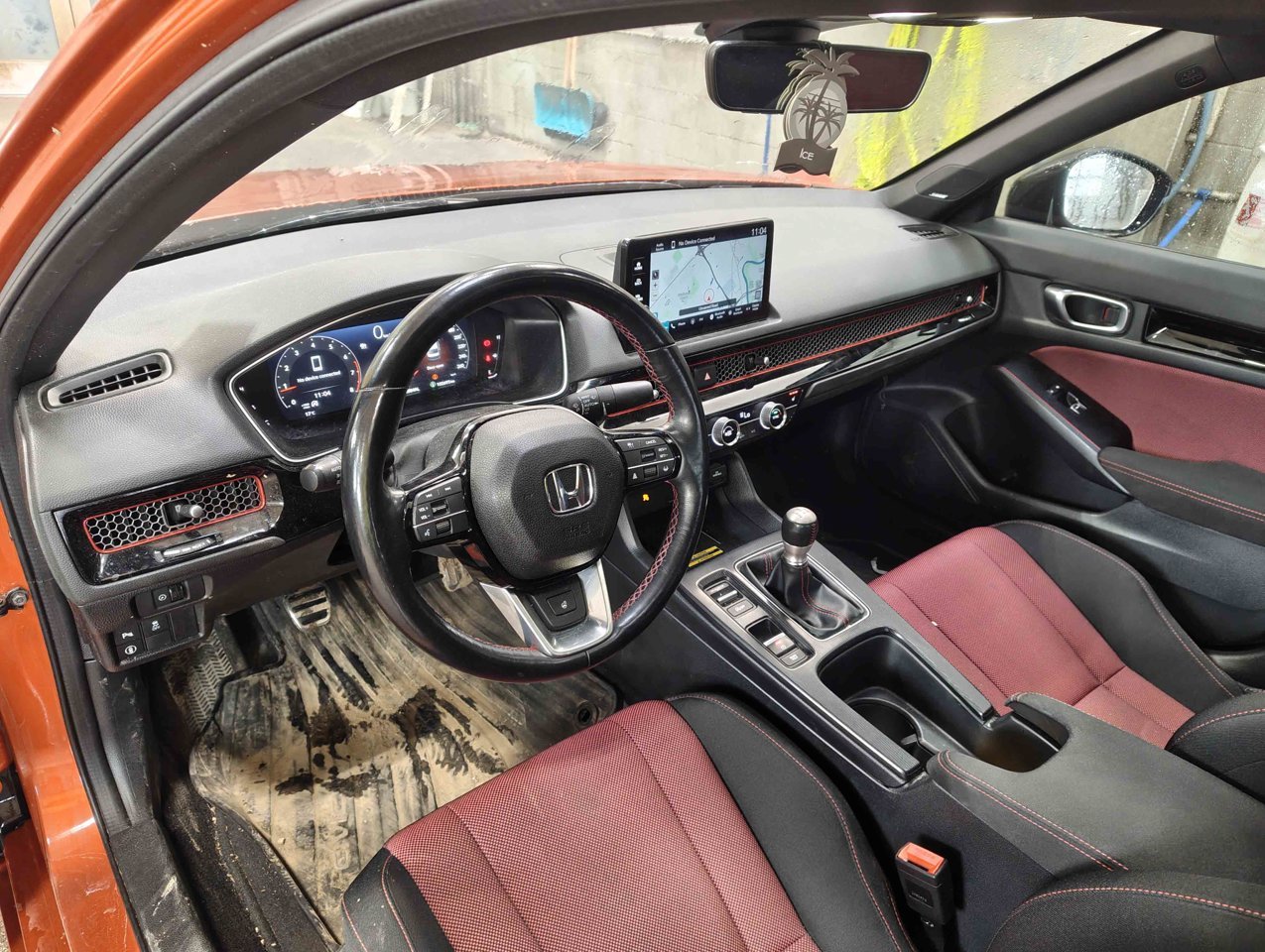 2023 Honda Civic Si Manual Orange Sherwood Park - photo #6