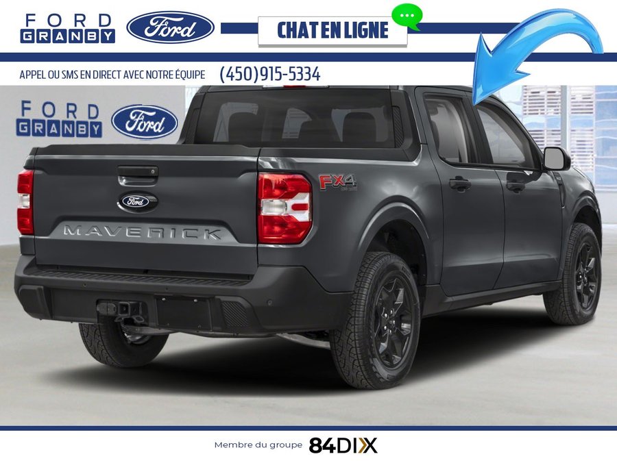 Ford Maverick XLT TI SuperCrew 2026 Gris carbonisé métallisé