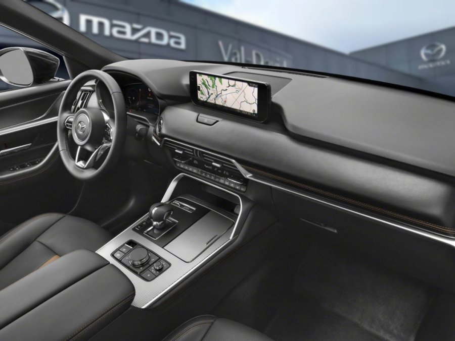 2025 Mazda CX-90 PHEV Éligible à une subvention gouvernementale allant jusqu’à 7500$ Jet Black Mica