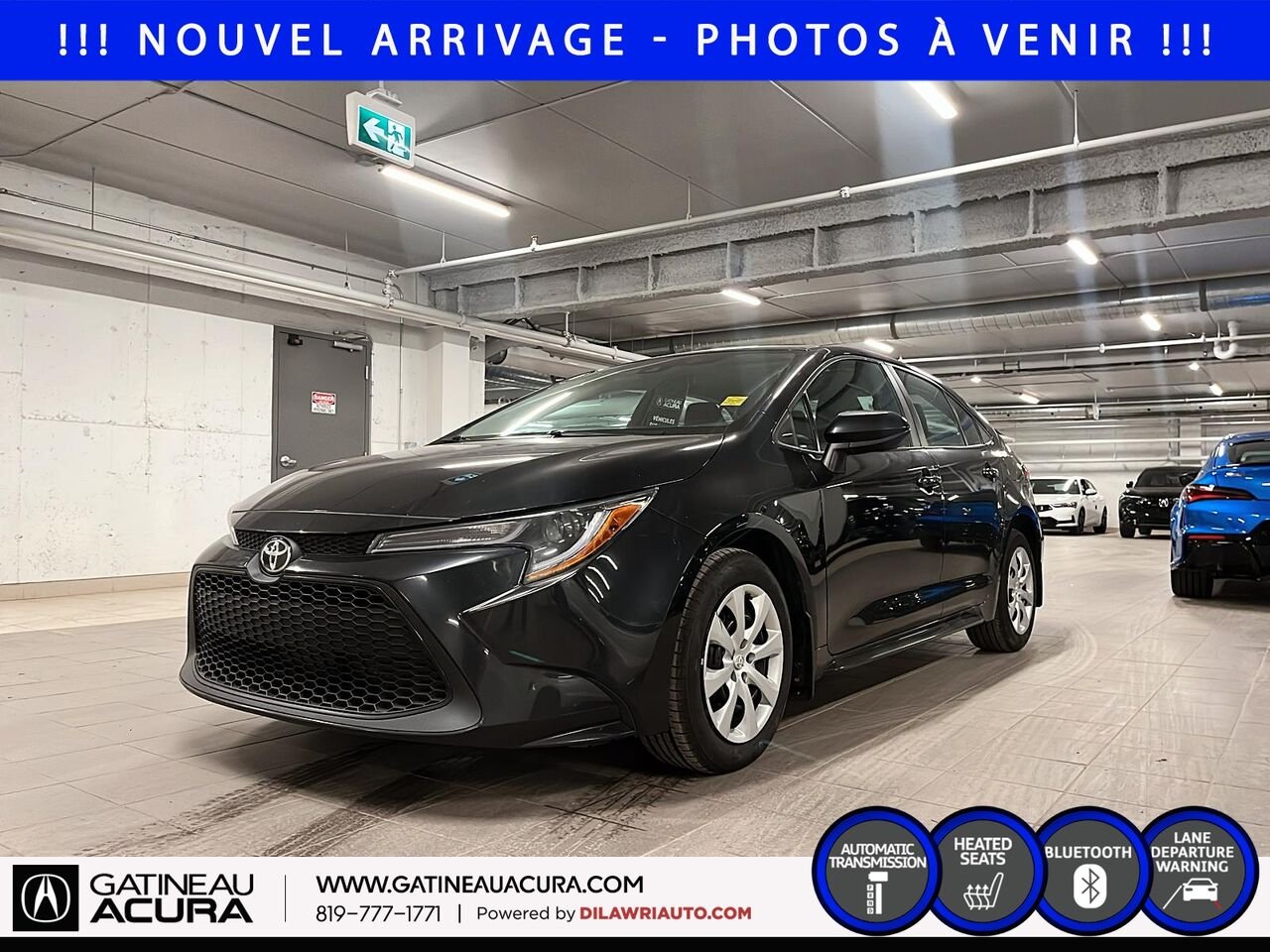 Toyota Corolla LE 2020 Noir Gatineau - photo #0