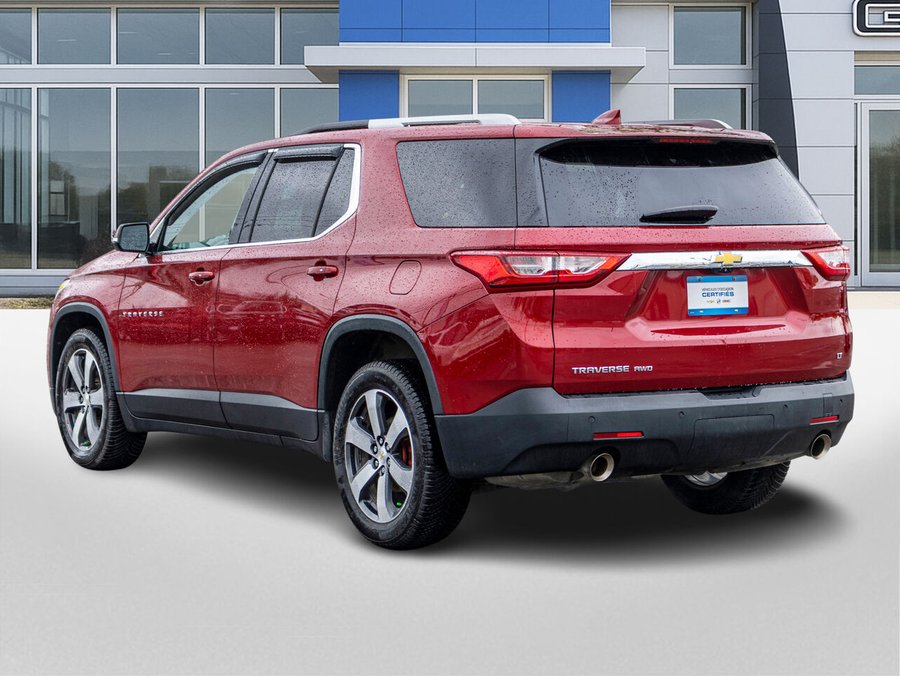 Chevrolet Traverse LT édition Grande expédition 4 portes TI avec 3LT 2018 Rouge