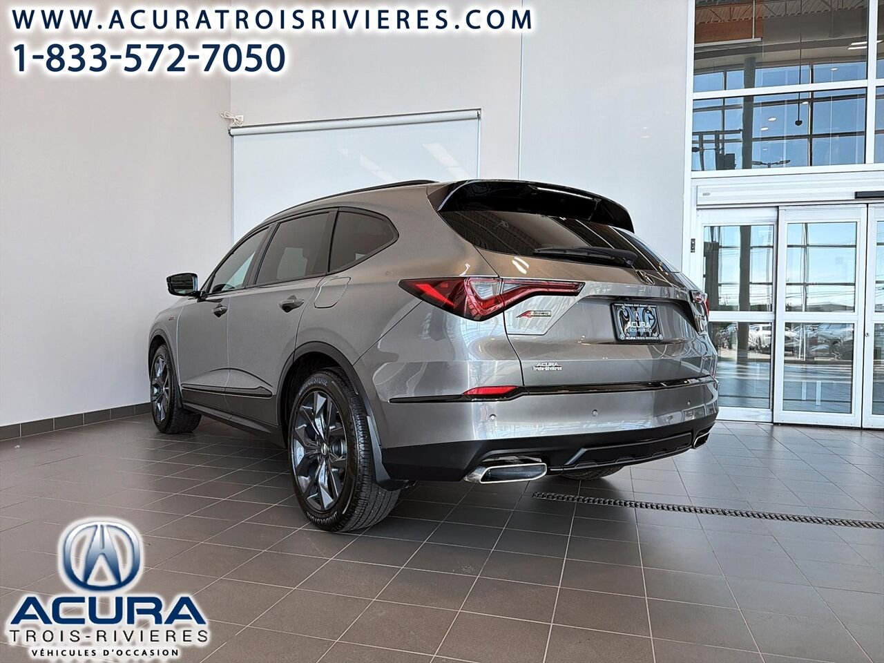 2024 Acura MDX ASPEC Grey Trois-Rivières - photo #8