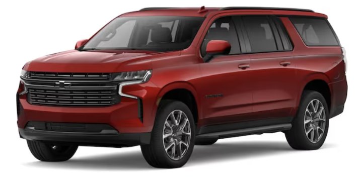 Chevrolet Suburban 4 RM 4 portes LT 2024 Rouge