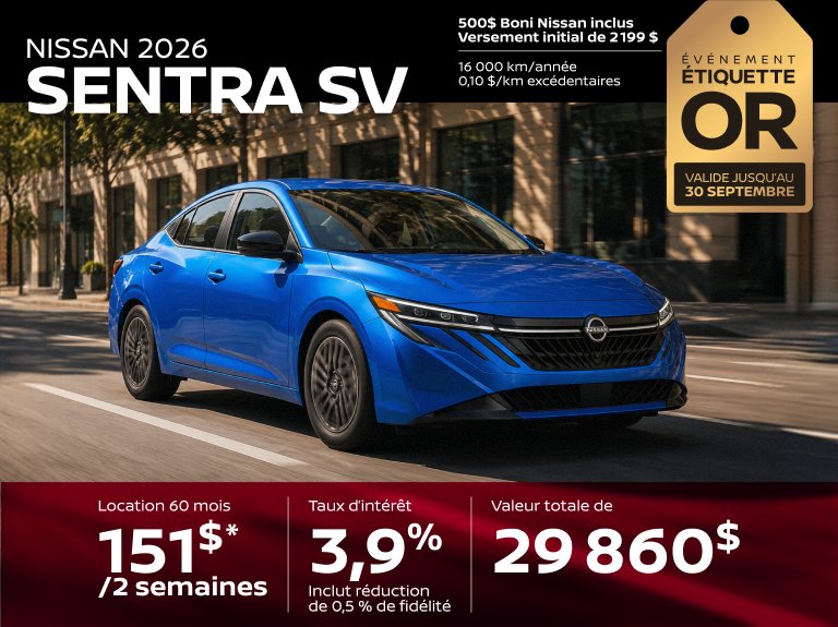 Promo Nissan Sentra