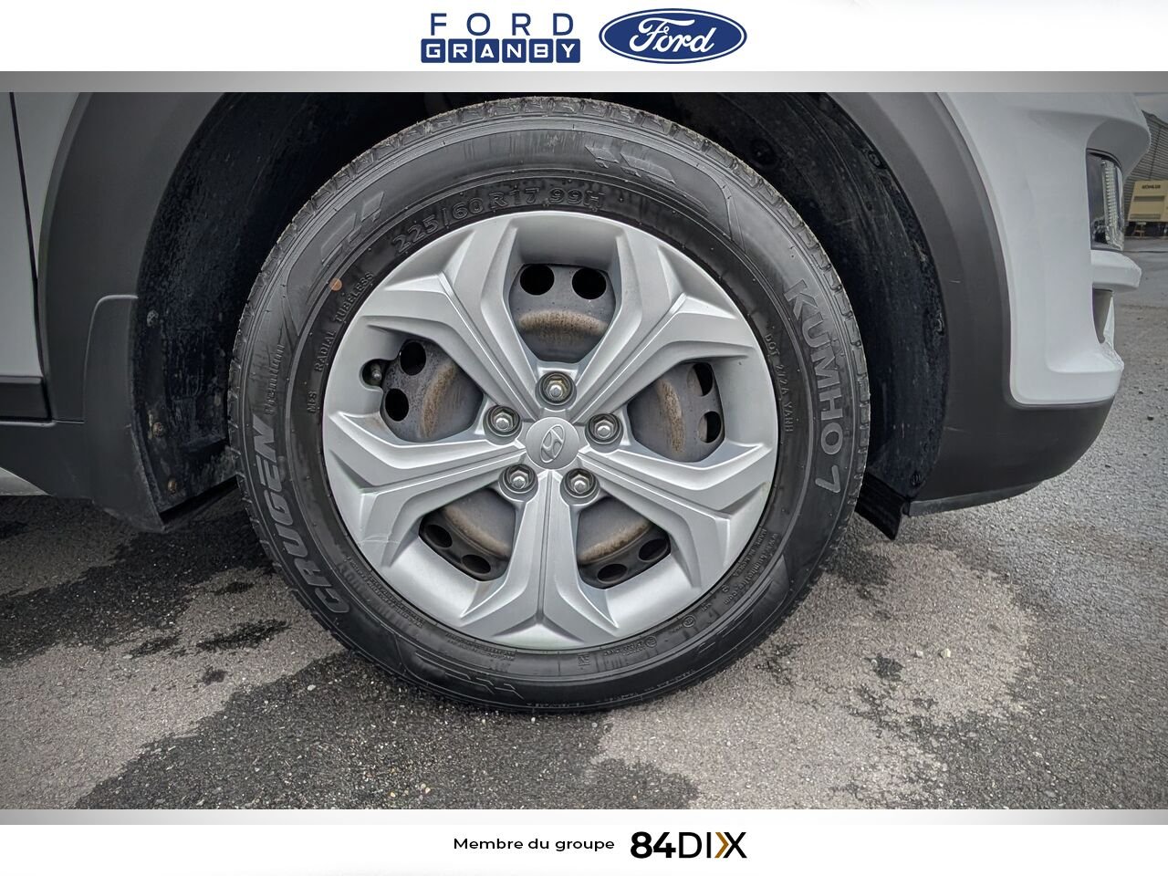 2021 Hyundai Tucson White Granby - photo #8