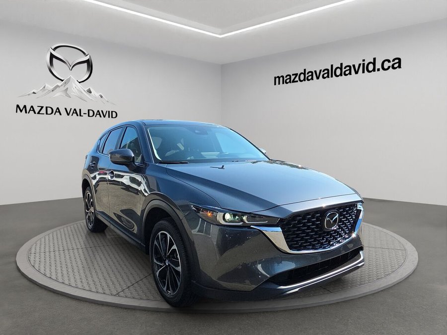 2025 Mazda CX-5 4 pneu hivers inclus, Gs, awd, Toit ouvrant, volant et rétroviseurs chauffants, hayon électrique Polymetal Metallic