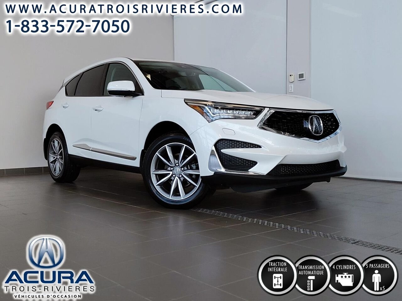 Acura RDX ELITE ti - SH AWD 2020 Blanc Trois-Rivières - photo #0