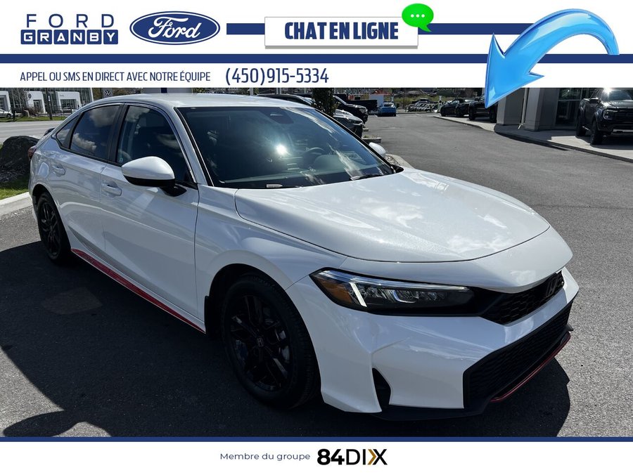 Honda Civic Berline LX CVT 2026 Blanc