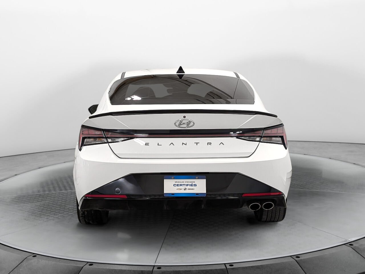 Hyundai ELANTRA Sedan N Line 1.6L Turbo Système de Son Bose 2021 Blanc Sherbrooke - photo #3