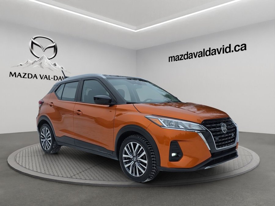 2021 Nissan Kicks SV, Volant chauffant, Démarreur à distance, Caméra de recule Orange