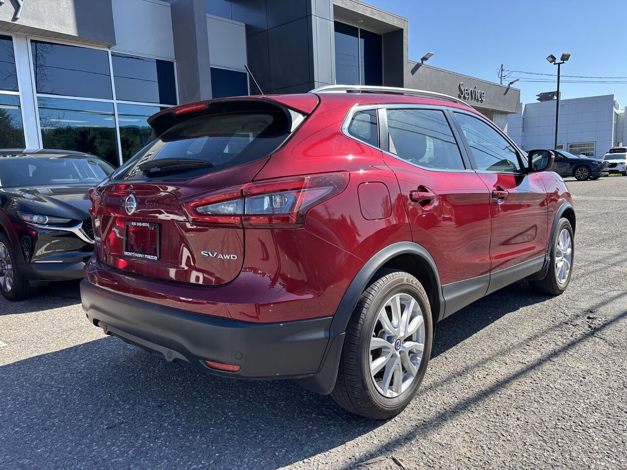 2021 Nissan Qashqai SV TI CVT Red Montmagny - photo #4