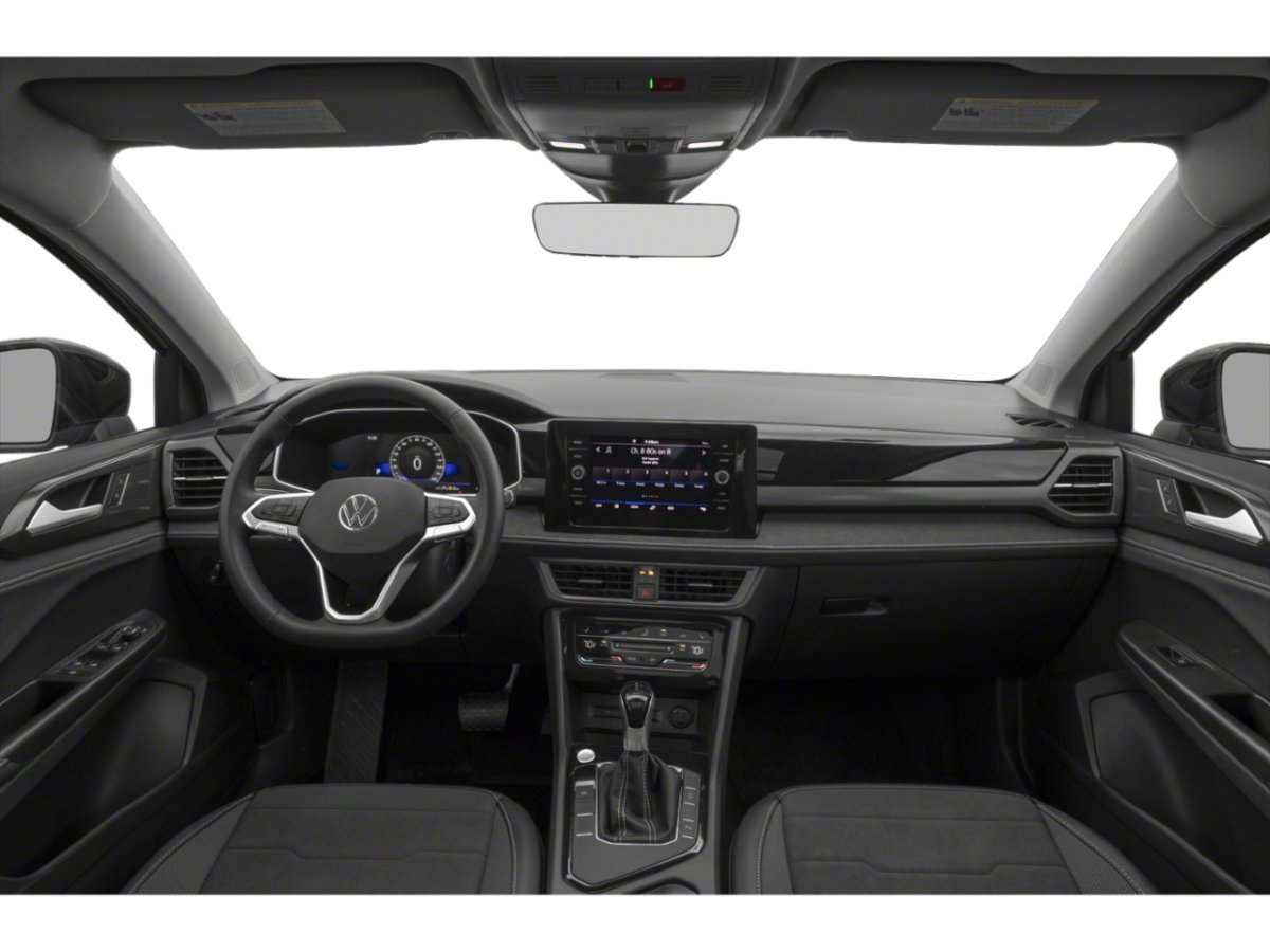 2026 Volkswagen Taos Pure White with Black Roof Rouyn-Noranda - photo #2