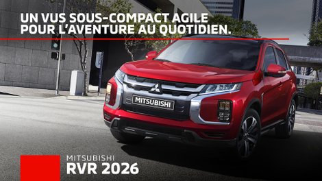 Le Mitsubishi RVR 2026 : VUS compact, fiable et prêt pour l’aventure à Québec