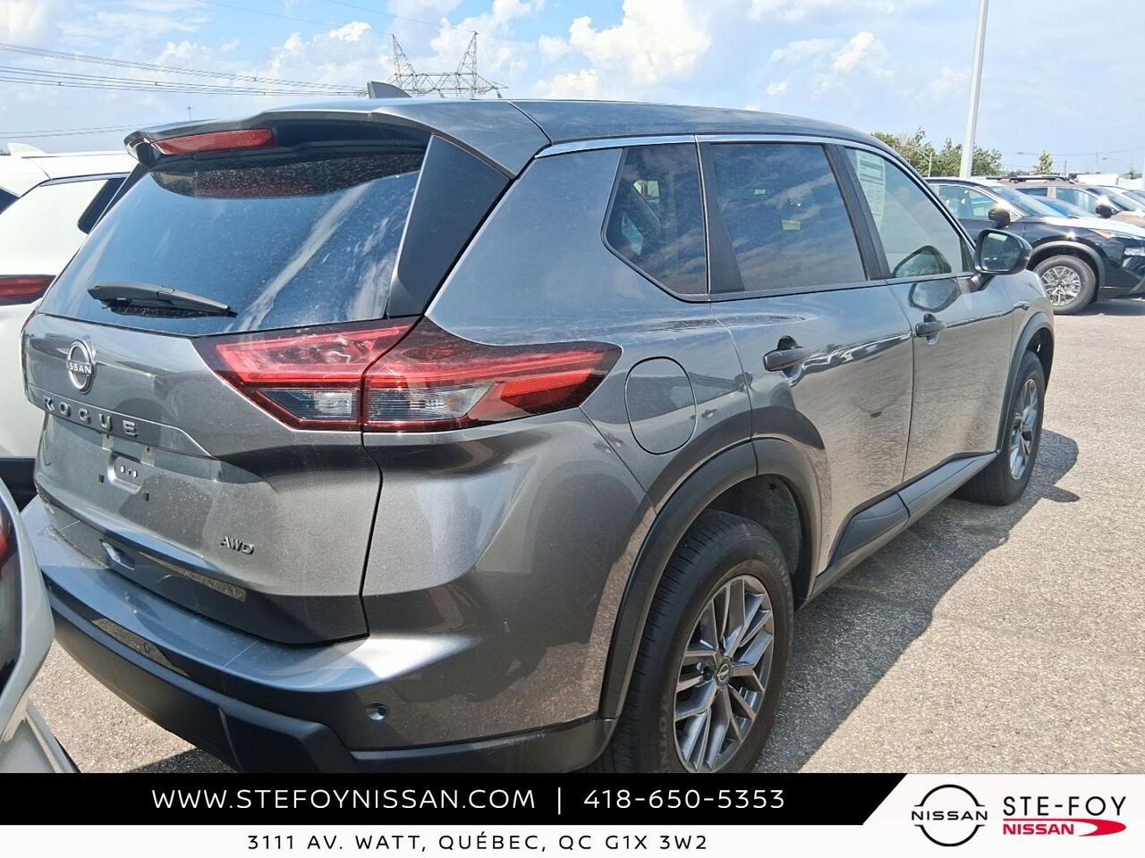 Nissan ROGUE S TRACTION INTEGRALE 2023 Gris Ste-Foy - photo #1