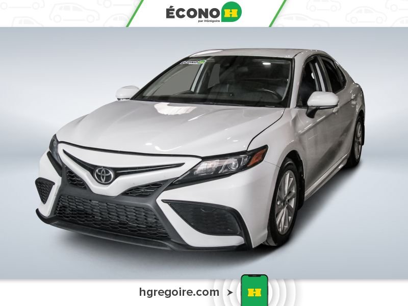 Toyota Camry 729790A | SE AWD GR ÉLEC A/C BLUETOOTH CAMÉRA MAGS 2021 Blanc Laval - photo #2