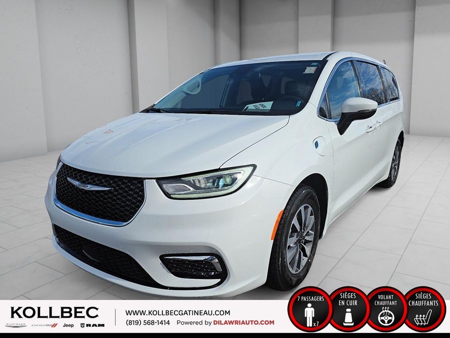 CHRYSLER PACIFICA HYBRID *** UN PROPRIO + CLEAN CARFAX *** 2023 Blanc
