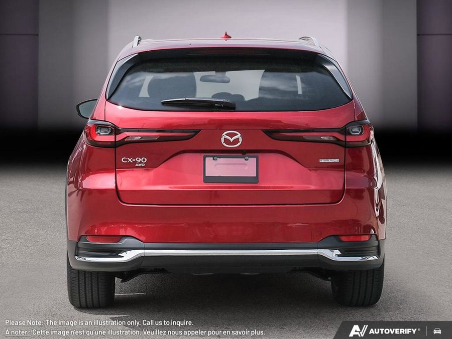 Mazda CX-90 hybride rechargeable 2025 2025 Rouge artisanal cristal métallisé