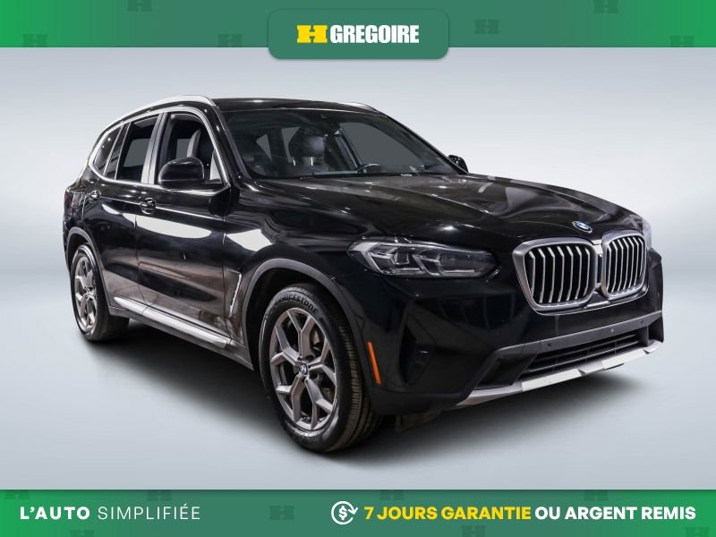 BMW X3 2022 Noir Laval - photo #0