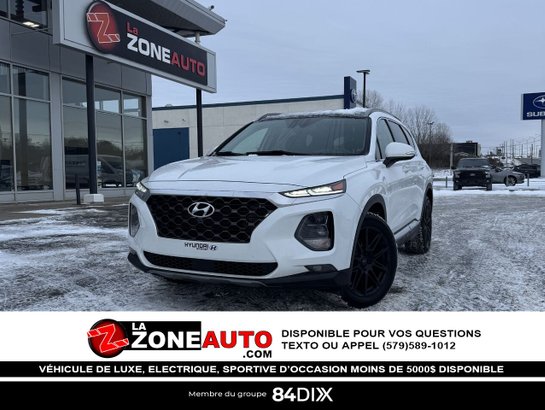 2019 Hyundai Santa Fe ULTIMATE 2019 White