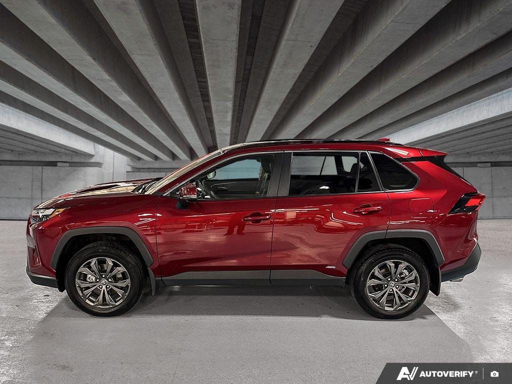 2025 Toyota RAV4 2601786A | Hybrid XLE Red Edmonton - photo #2