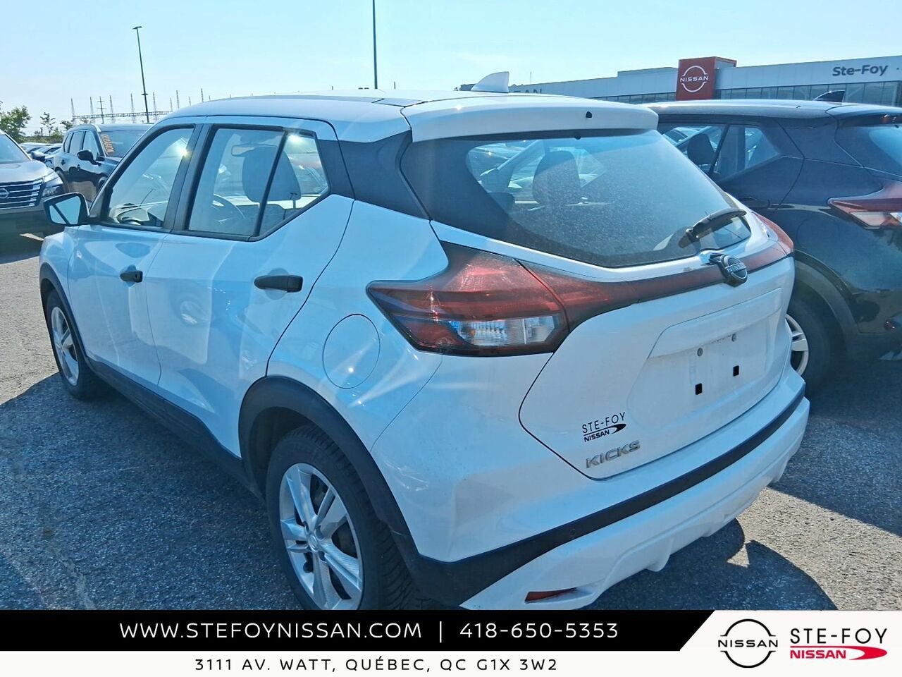 2024 Nissan Kicks S White Ste-Foy - photo #1