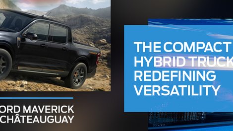 2026 Ford Maverick in Châteauguay: the compact hybrid truck redefining versatility