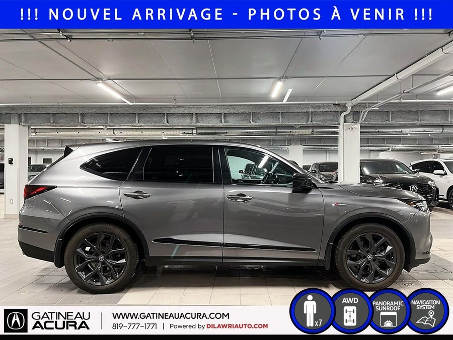Acura MDX *** UN PROPRIO + CLEAN CARFAX *** 2022 Gris