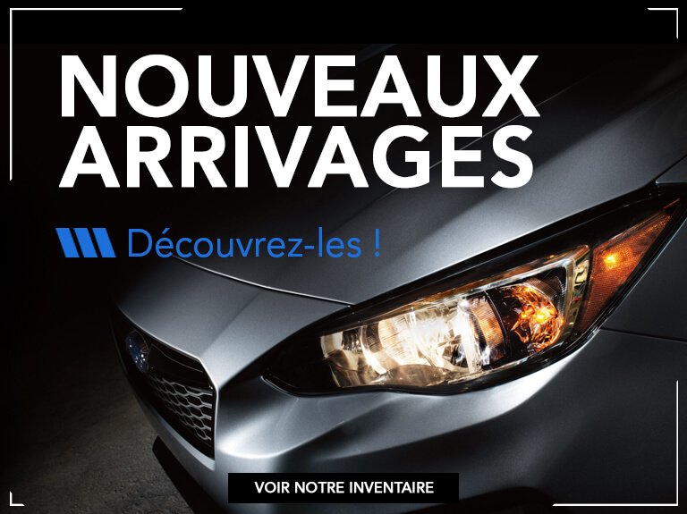 Subaru st hyacinthe accueil nouveaux arivages aout