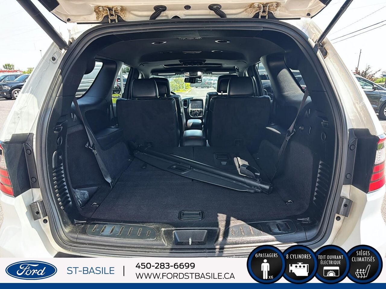 DODGE DURANGO 2015 Blanc Saint-Basile-le-Grand - photo #14