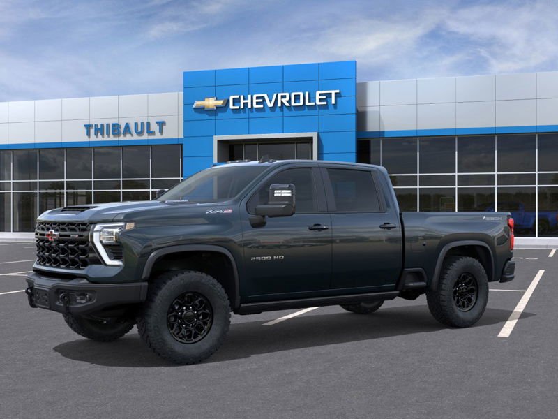 CHEVROLET Silverado 2500HD ZR2 cabine multiplace 4RM 159 po 2026 Gris cyprès