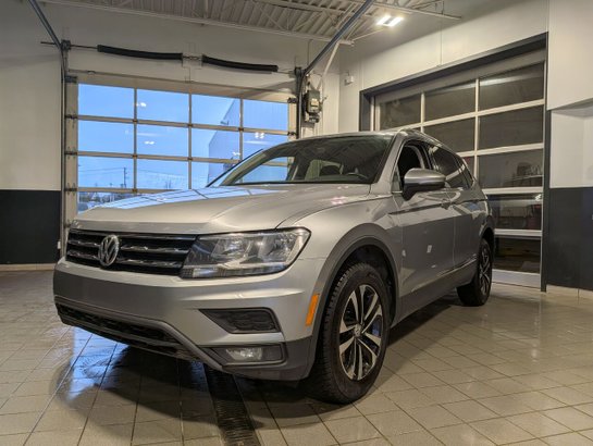 Volkswagen Tiguan-UNITED-TOIT PANO-BANC CHAUFF-AWD-TURBO United 4MOTION 2021 Gris