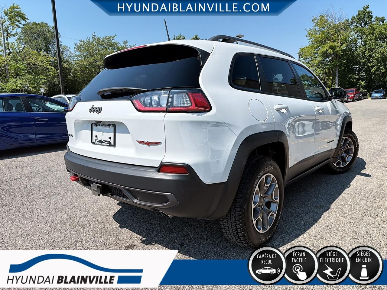 Jeep Cherokee 2020 Blanc Blainville - photo #3