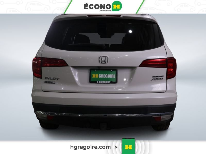 Honda Pilot 724884 | TOURING AUTO A/C TOIT CUIR GR ELECT CAM 2018 Blanc Laval - photo #5