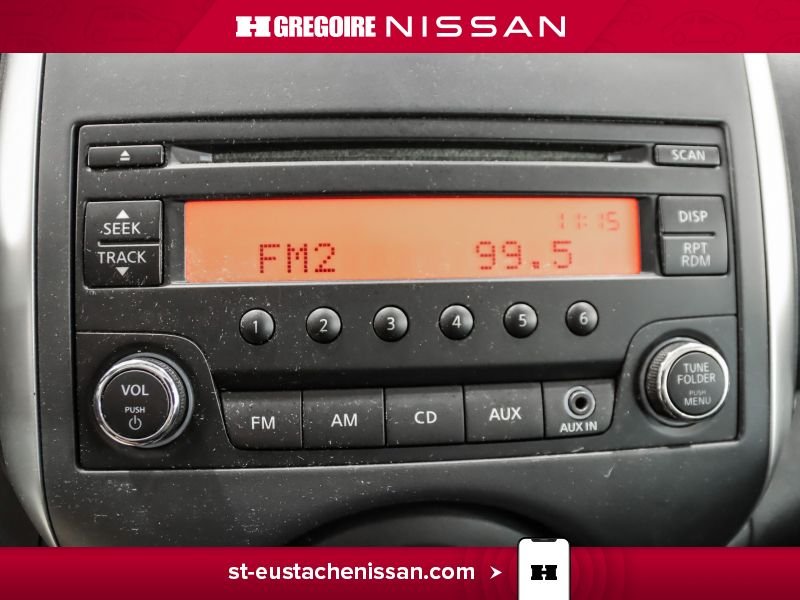 2017 Nissan MICRA Red Saint-Eustache - photo #19