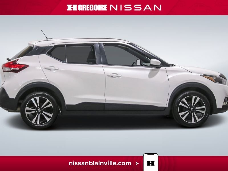 Nissan Kicks BF6196 | SV AUTO AC MAGS CAM RECUL BLEUTOOTH 2019 Blanc Laval - photo #10