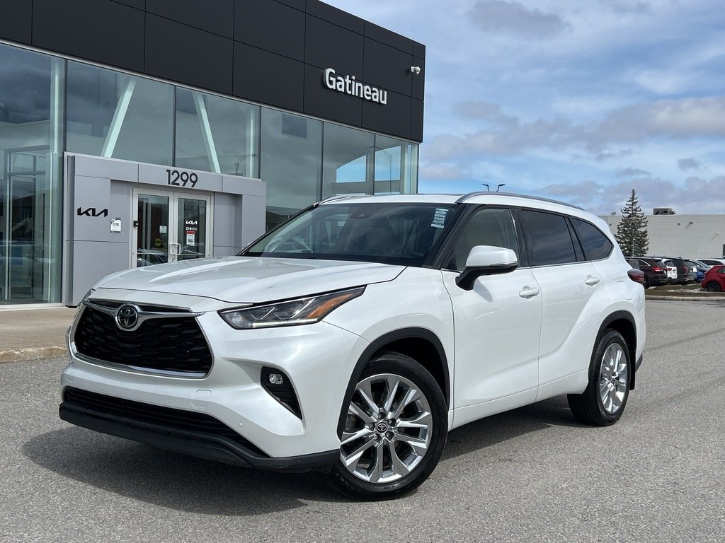 2023 Toyota Highlander White Gatineau - photo #0