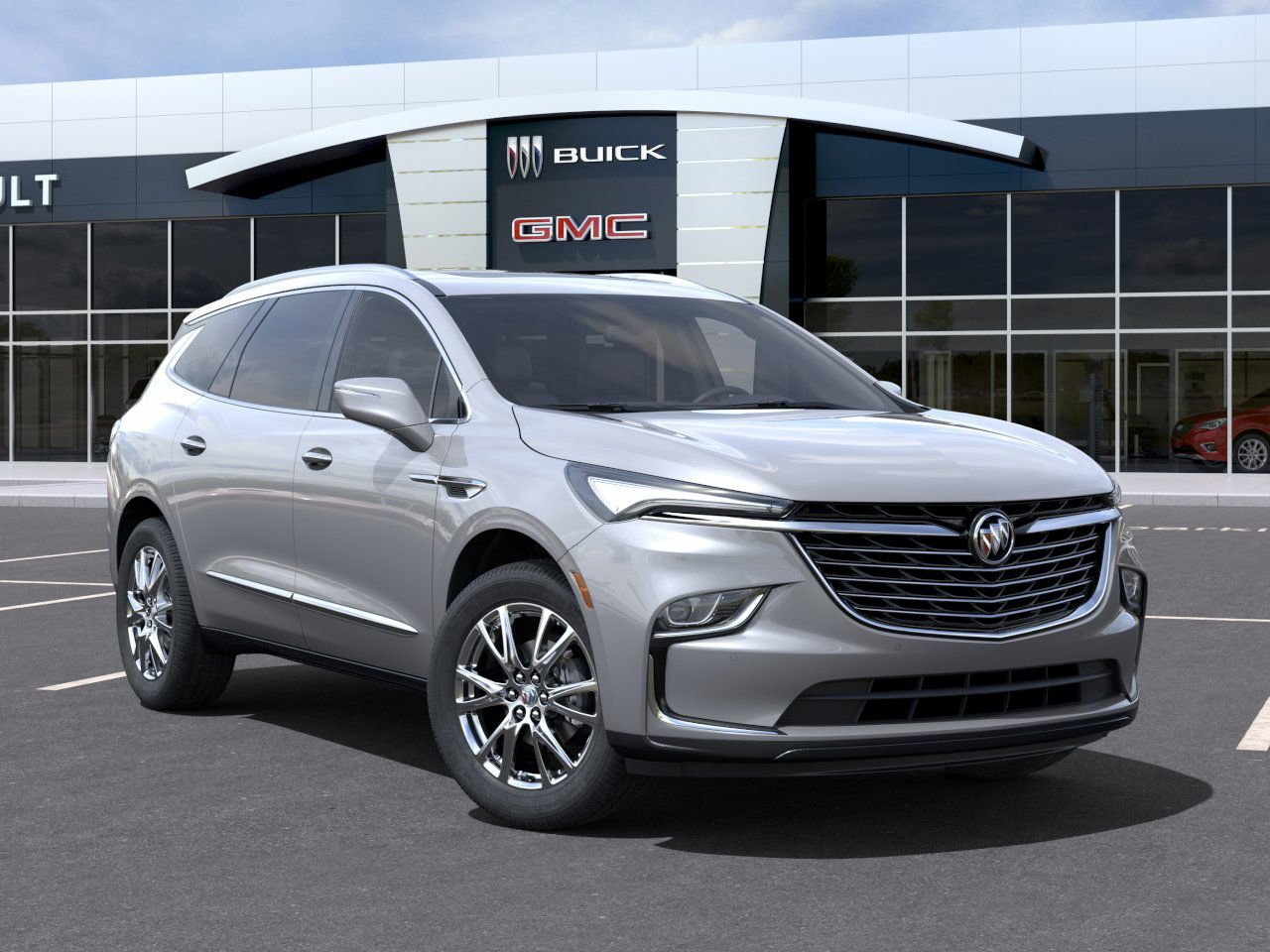 2024 Buick Enclave Essence Moonstone Grey Metallic Granby - photo #6