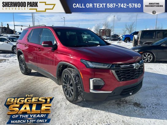 2022 Chevrolet Traverse 2022 Red