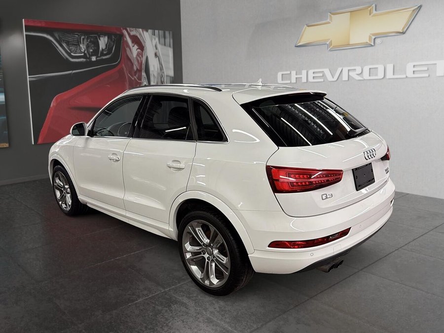 Audi Q3 PROGRESSIV + GARANTIE DISPONIBLE TOIT OUVRANT + 1-2-3 CHANCES AU CREDIT ! 2017 Blanc