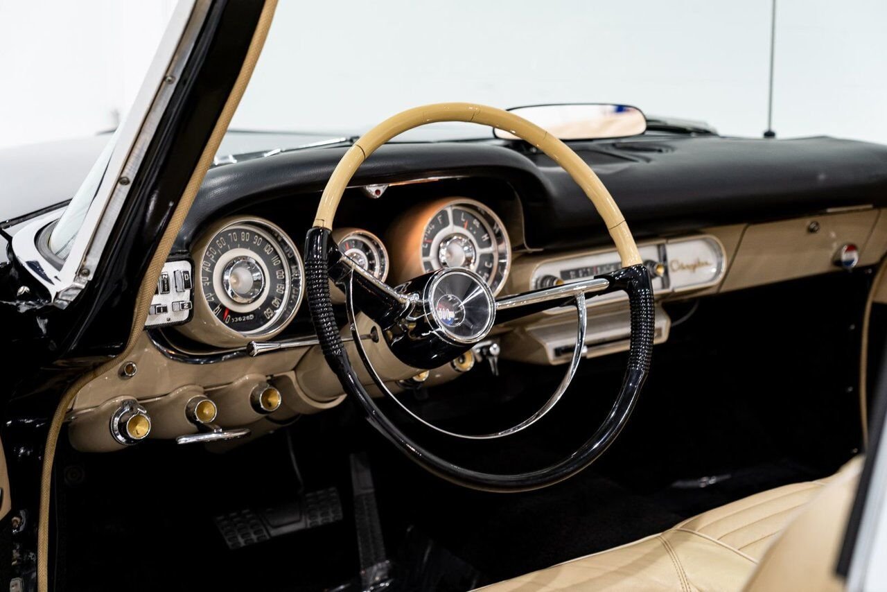 1957 Chrysler 300C 1 of 474 convertibles produced **PRICE IN USD** Black Montreal - photo #9